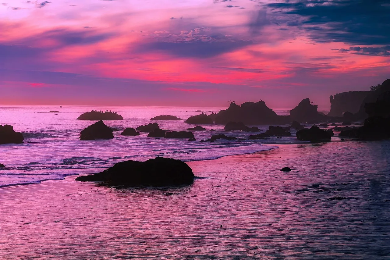Sonnenuntergang am Baker Beach